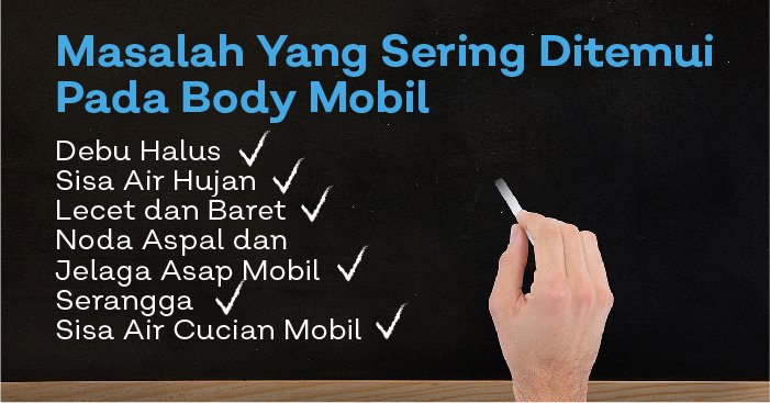 Kotoran yang dibersihkan saat cuci mobil di rumah