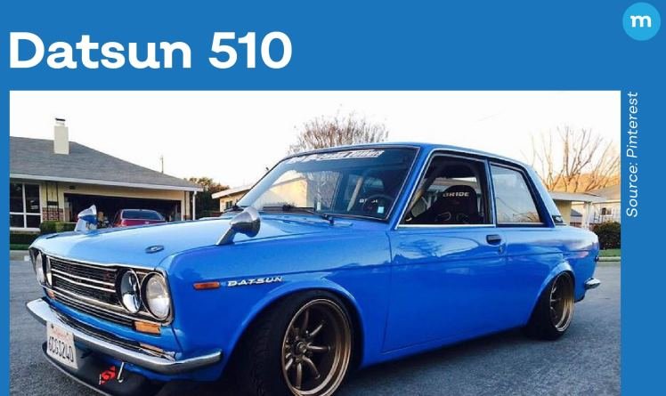 Datsun Bluebird 510, Sedan Klasik Retro Yang Populer Pada Zamannnya.